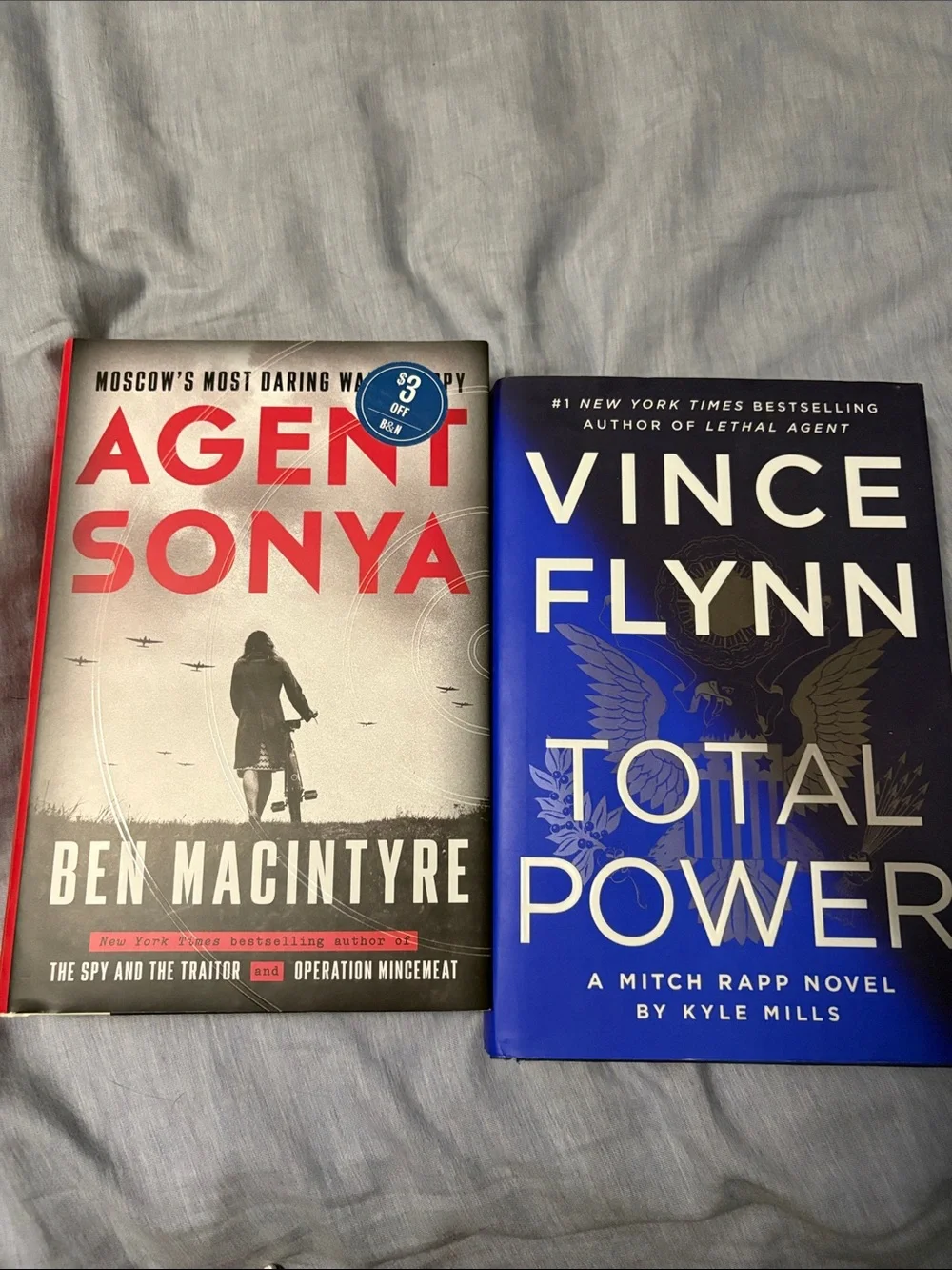 Agent Sonya & Total Power Hardcover Book Duo - Red & Blue Covers